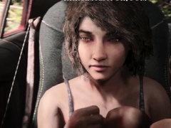 — Small Tits Skinny Babe Rough Car Domination —